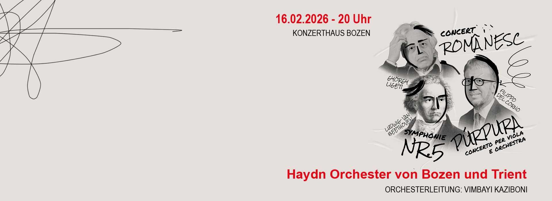 Sparkasse Konzert – Haydn Orchester  16.02.2026