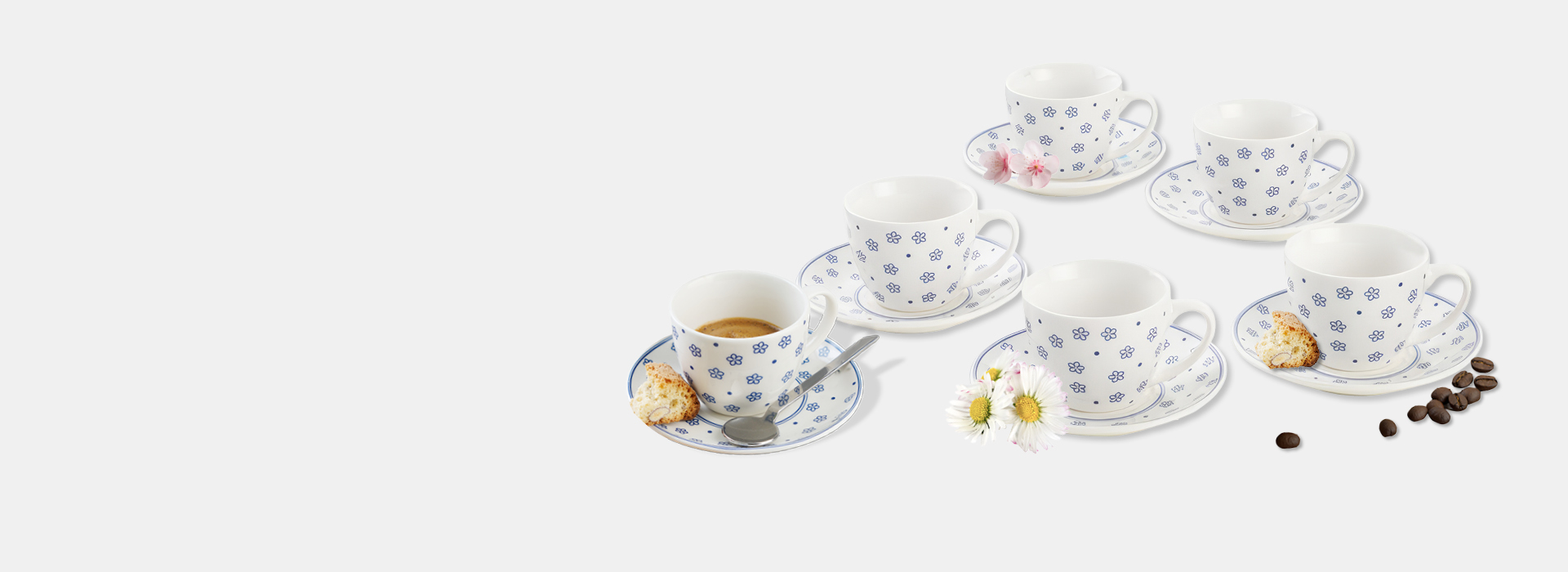 Tazzine espresso (6 pezzi)